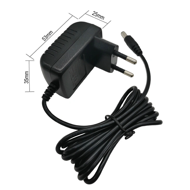 OEM 5V 6V 12V 24V 500mA 1000mA 0.5A 1A 2A Wall Mount Switching Power Adapter AC DC Power Adapter with CE UL GS Kc FCC