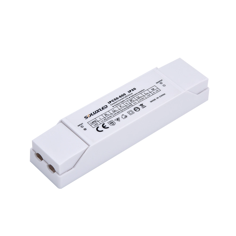 LED Driver 50W 600mA IP20 Flicker Free for 600X600 Panel Light