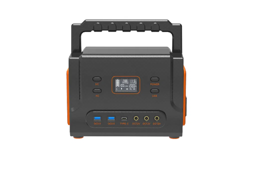 China Manufacturer 300W Portable Lithium Battery Power Station AC DC USB Quick Charge Solar Generator Power Station