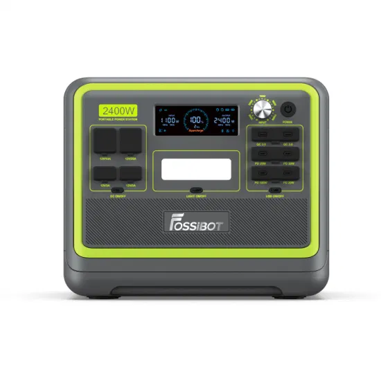 Fossibot Private Module Waterproof Fast Charging Customizable 2400W Portable Power Station 110V/220V AC DC USB QC3.0 Ports