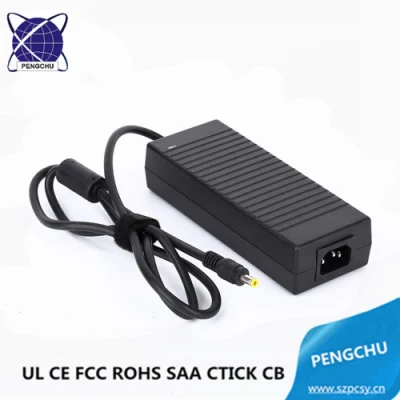 Desktop 96W 12V 8A AC/DC Switching Power Adapter with UL CE FCC RoHS SAA CB